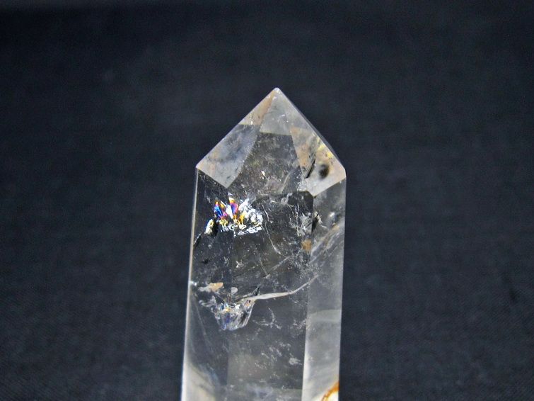 水晶 六角柱 ポイント 置物 一点物 142-11188