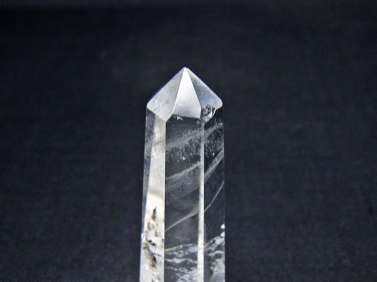 水晶 六角柱 ポイント 置物 一点物 142-11191