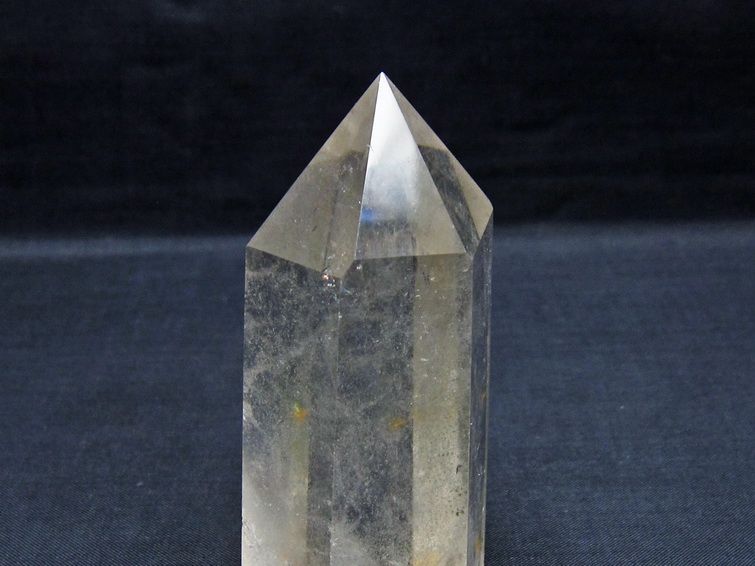 グリーンファントム 六角柱 ポイント 置物 一点物 142-11453