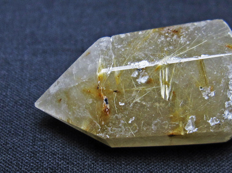 タイチンルチルクォーツ 水晶 六角柱 一点物 142-8002
