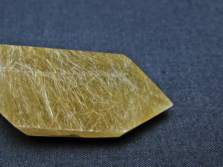 タイチンルチルクォーツ 水晶 六角柱 一点物 142-8017