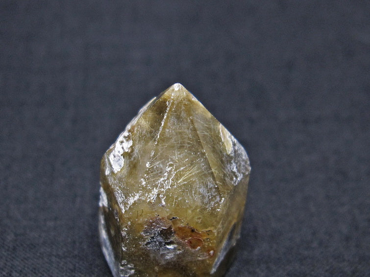 タイチンルチルクォーツ 水晶 六角柱 一点物 142-8024