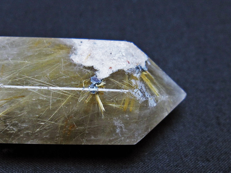 タイチンルチルクォーツ 水晶 六角柱 一点物 142-8035