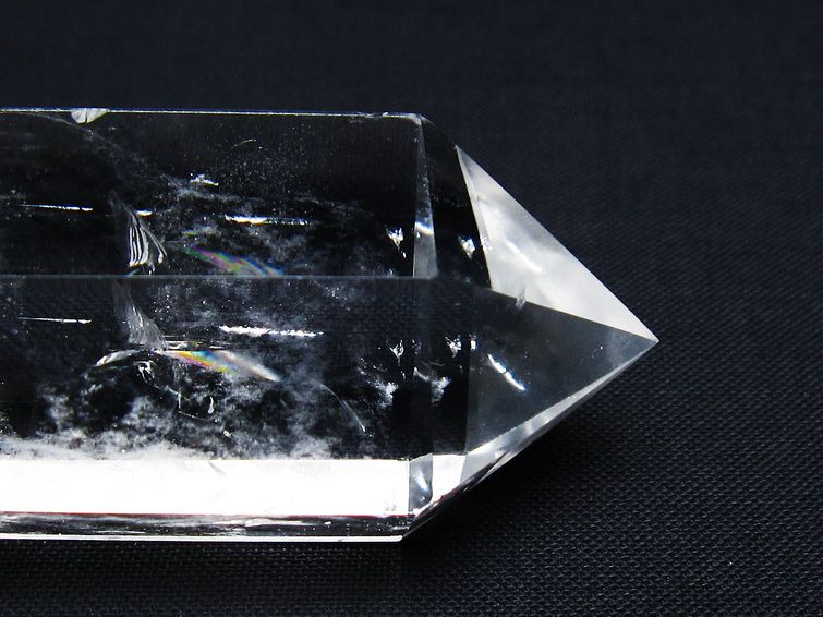 水晶 六角柱 ダブルポイント 一点物 142-8642