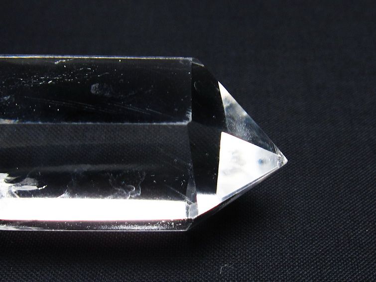 水晶 六角柱 ダブルポイント 一点物 142-8672