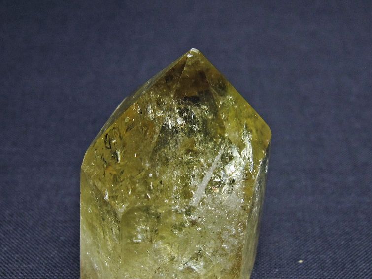 シトリンクォーツ 六角柱 虹入り 一点物 142-8749