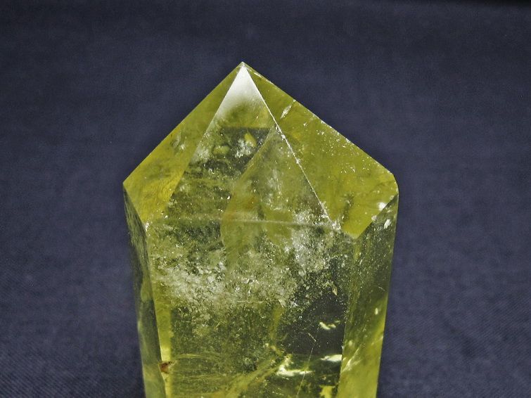 シトリンクォーツ 六角柱 虹入り 一点物 142-8807