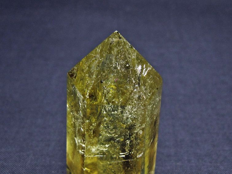 シトリンクォーツ 六角柱 虹入り 一点物 142-8815