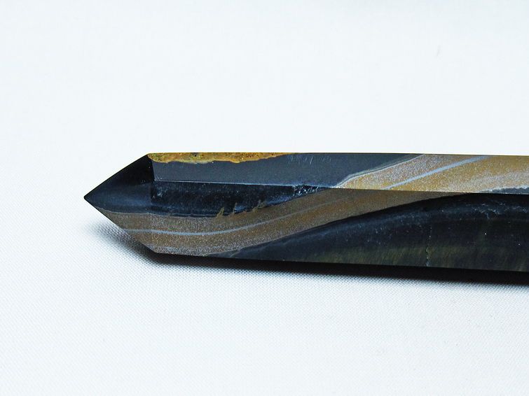 ブルータイガーアイ 六角柱 ポイント 一点物 142-9867