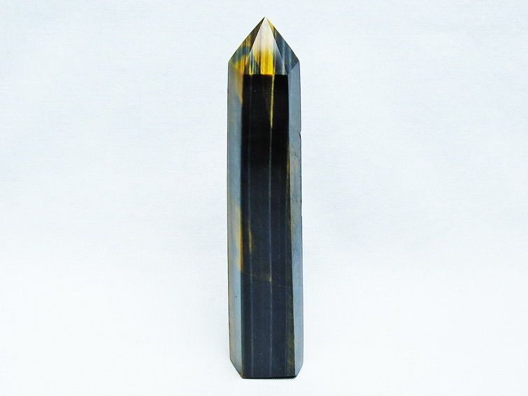 ブルータイガーアイ 六角柱 ポイント 一点物 142-9874