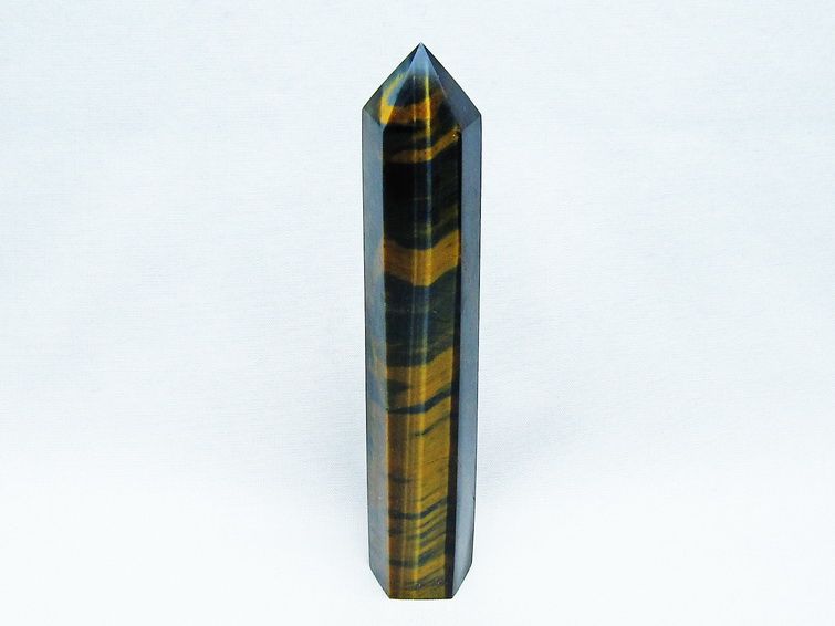ミックスタイガーアイ 六角柱 ポイント 一点物 142-9890