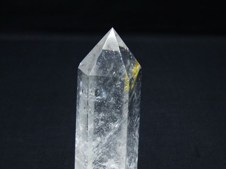 水晶 六角柱 ポイント 置物 一点物 142-9979