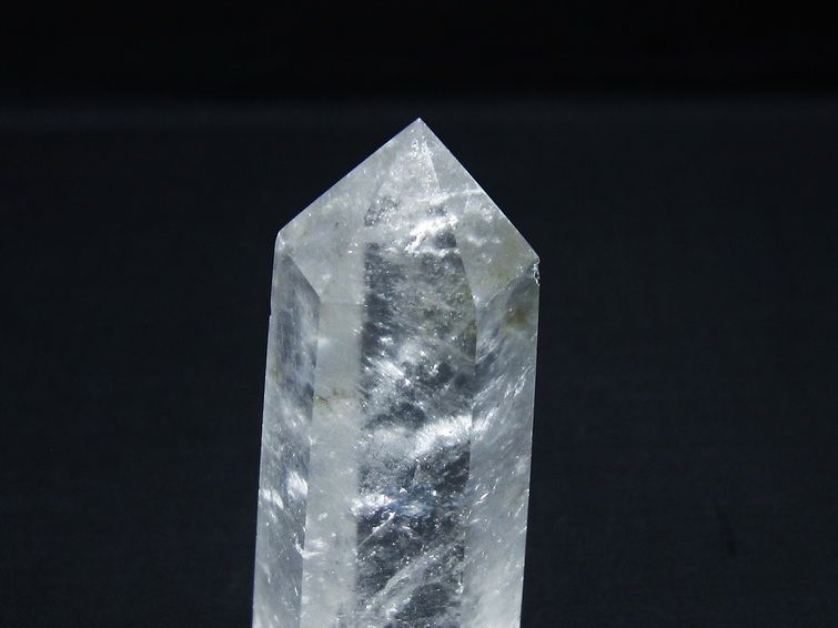 水晶 六角柱 ポイント 置物 一点物 142-9980