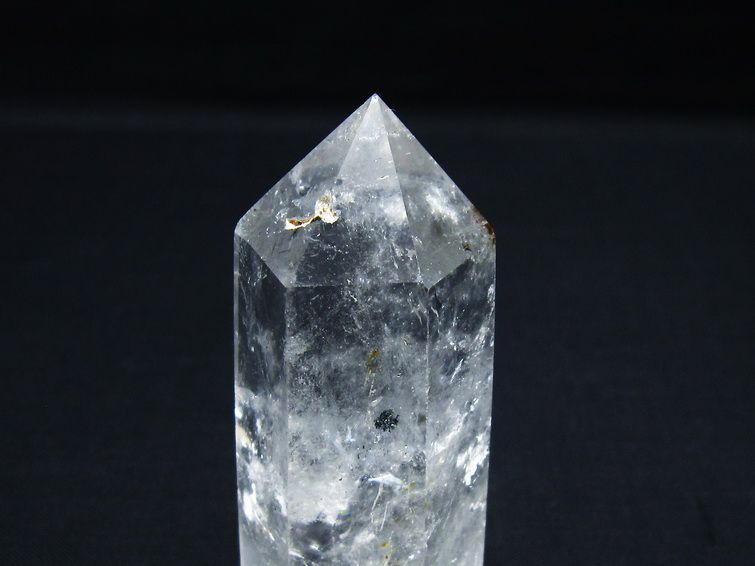 水晶 六角柱 ポイント 置物 一点物 142-9982