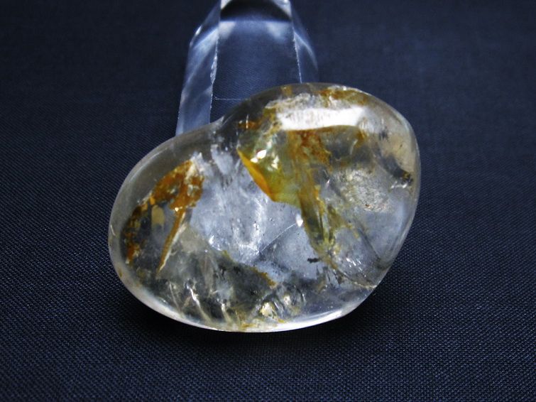 水晶 ハート 置物 一点物 145-1287