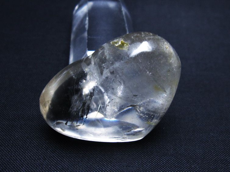 水晶 ハート 置物 一点物 145-1288