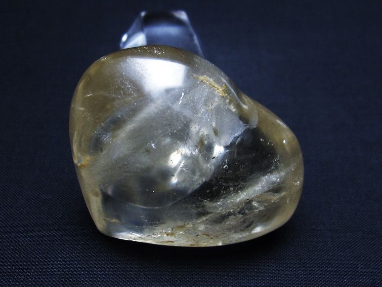 水晶 ハート 置物 一点物 145-1313