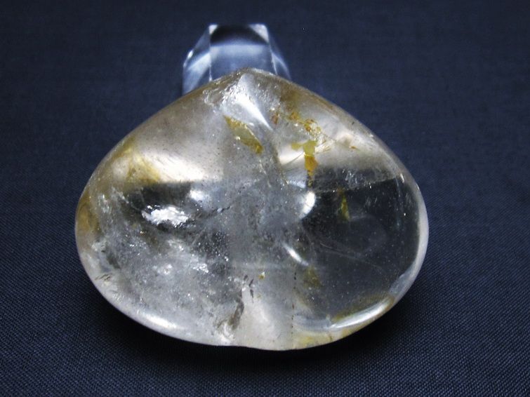 水晶 ハート 置物 一点物 145-1318