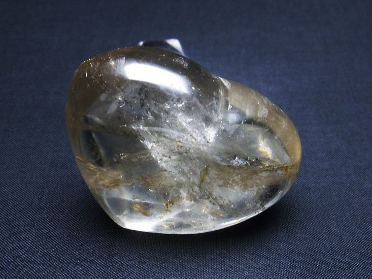 水晶 ハート 置物 一点物 145-1319