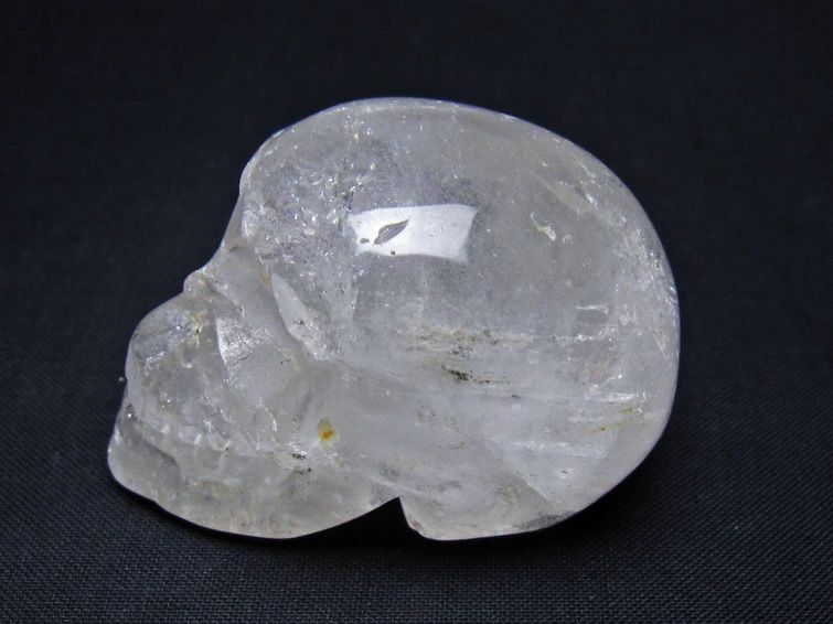 水晶 置物 ドクロ スカル 一点物 145-1868