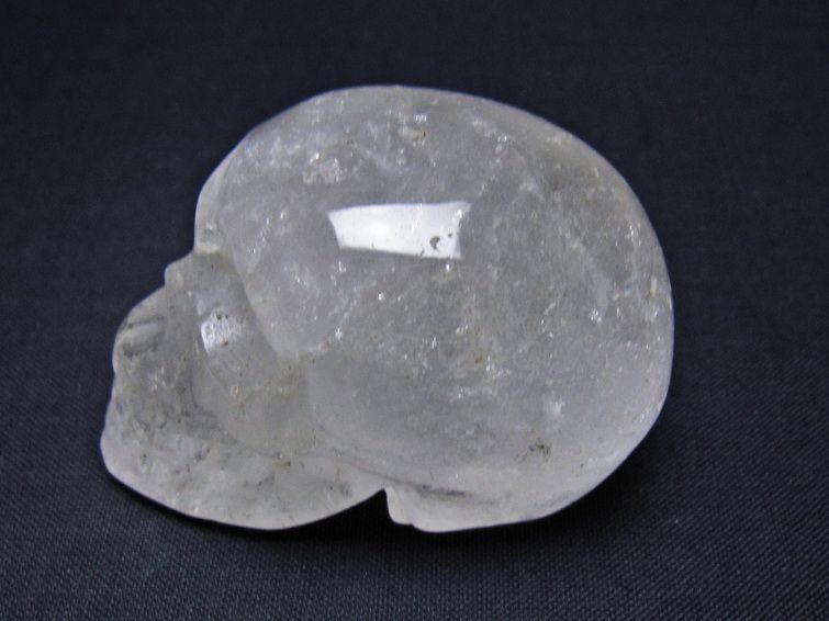 水晶 置物 ドクロ スカル 一点物 145-1869