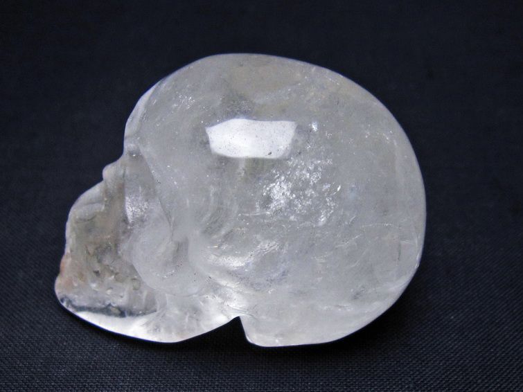 水晶 置物 ドクロ スカル 一点物 145-1870