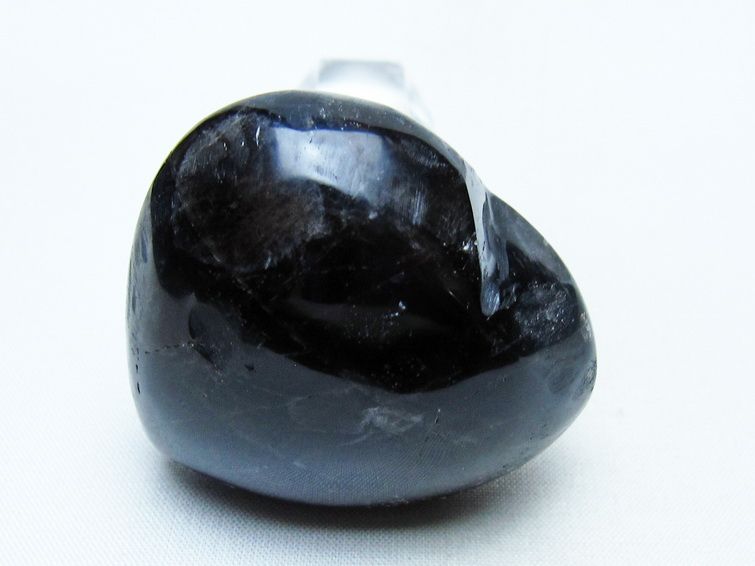 モリオン 置物 ハート 黒水晶 一点物 145-1927