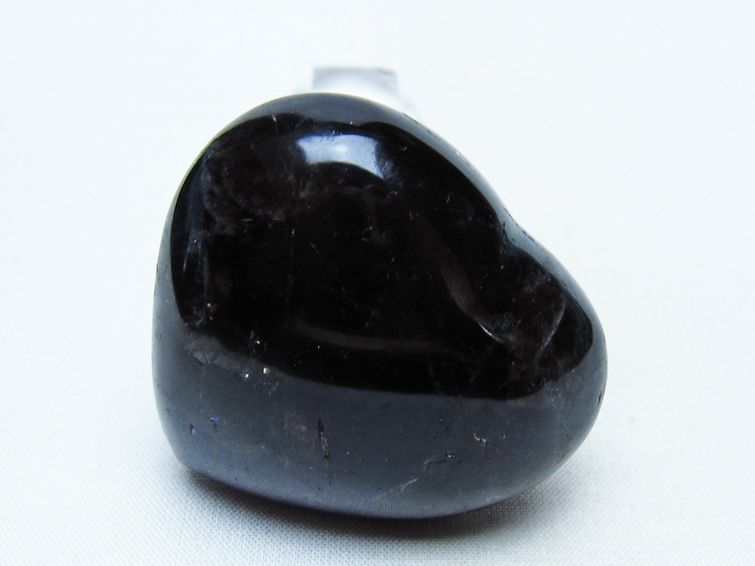 モリオン 置物 ハート 黒水晶 一点物 145-1986