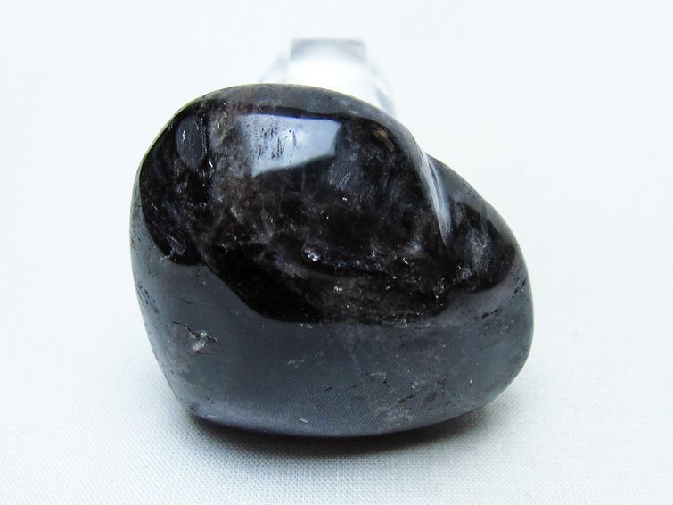 モリオン 置物 ハート 黒水晶 一点物 145-1999