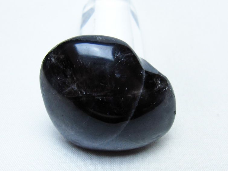 モリオン 置物 ハート 黒水晶 一点物 145-2021