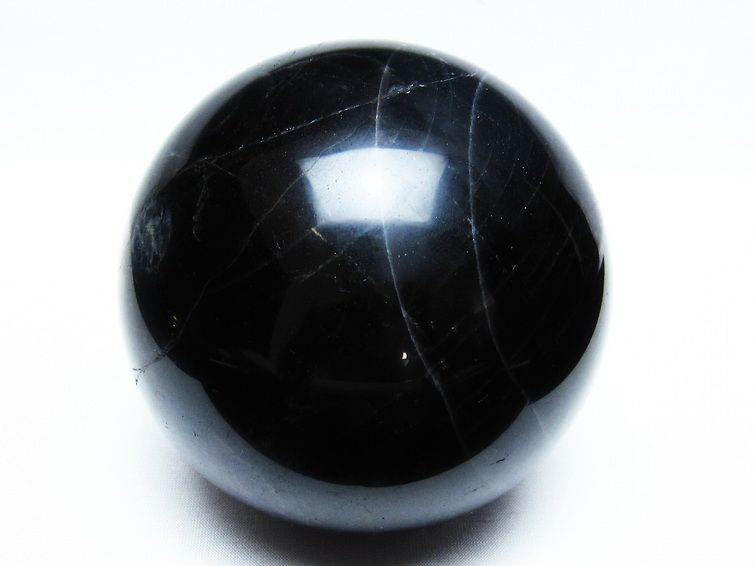 1.8Kg モリオン 丸玉 108mm 黒水晶 一点物 151-6980