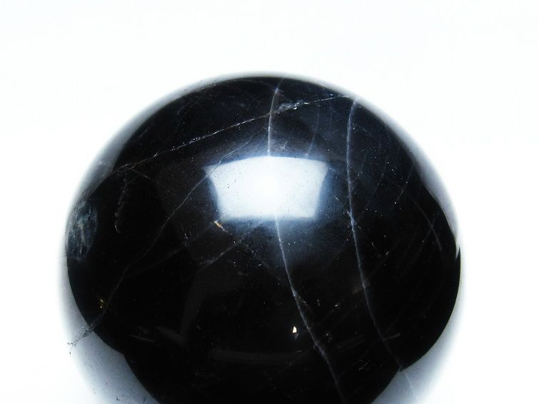 1.8Kg モリオン 丸玉 108mm 黒水晶 一点物 151-6980