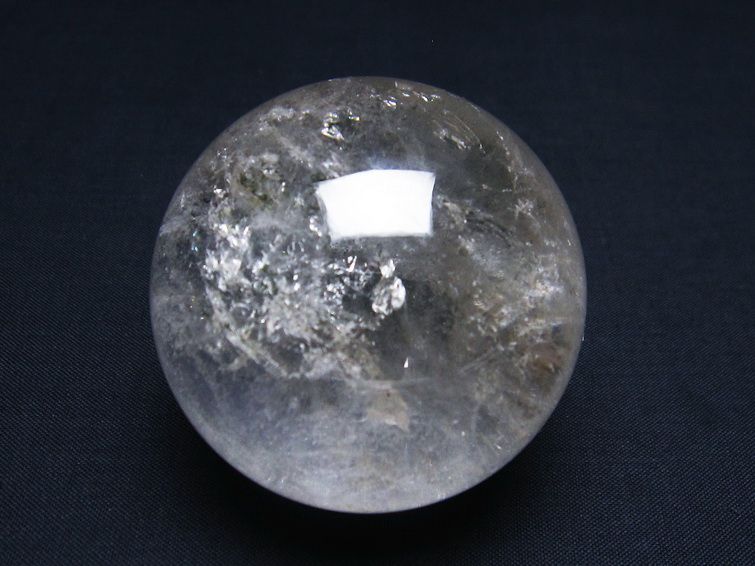水晶 丸玉 56mm 水晶玉 一点物 151-7107