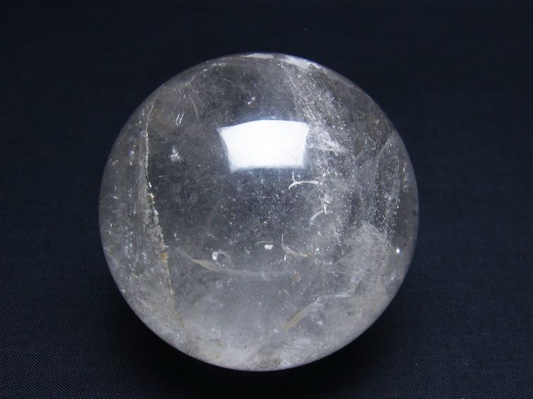 水晶 丸玉 68mm 水晶玉 一点物 151-7120