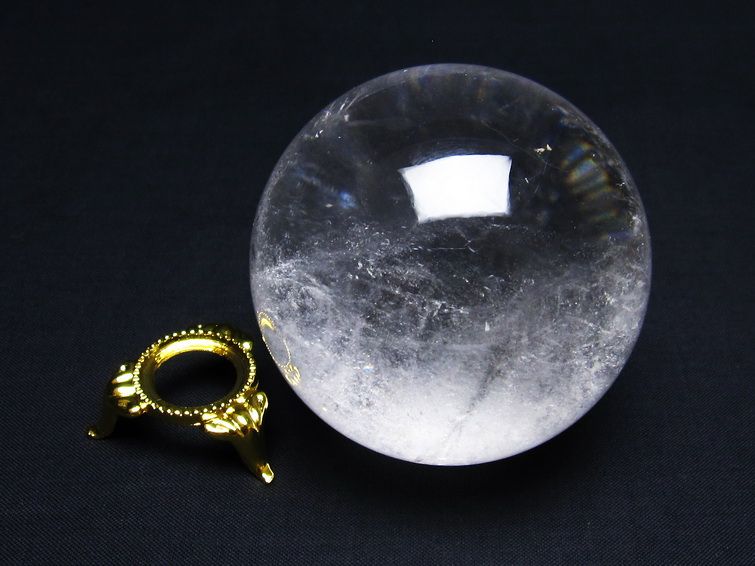 水晶 丸玉 67mm 水晶玉 一点物 151-7139