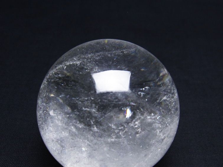 水晶 丸玉 59mm 水晶玉 一点物 151-7156