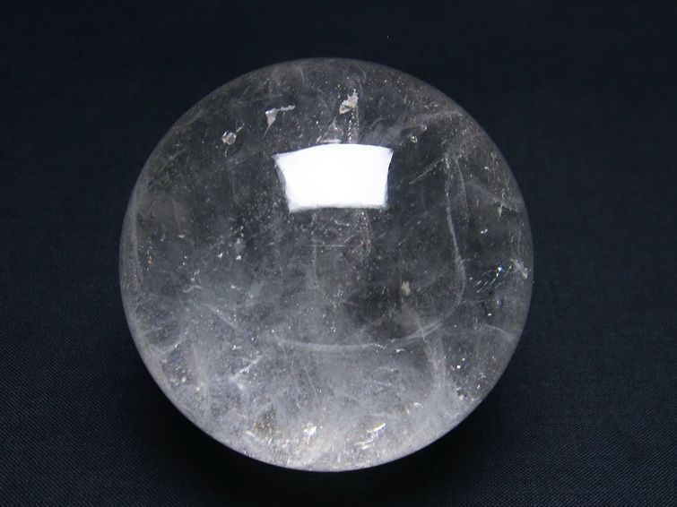 水晶 丸玉 68mm 水晶玉 一点物 151-7176