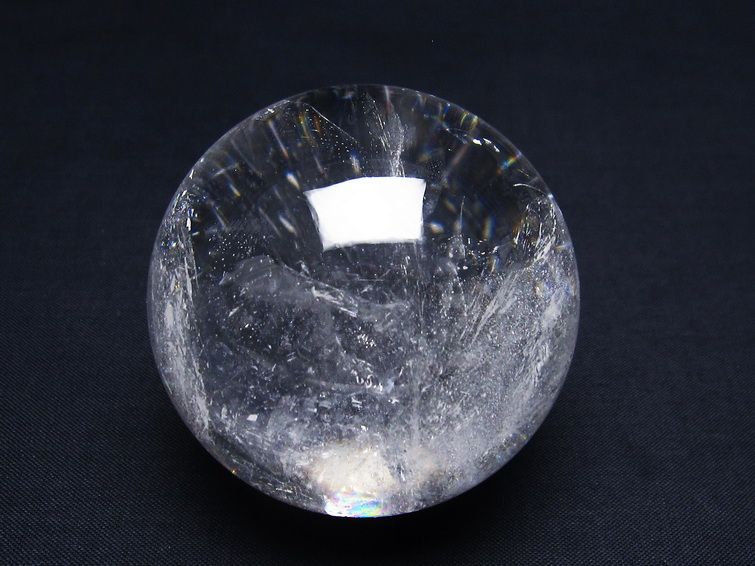 水晶 丸玉 61mm 水晶玉 一点物 151-7194