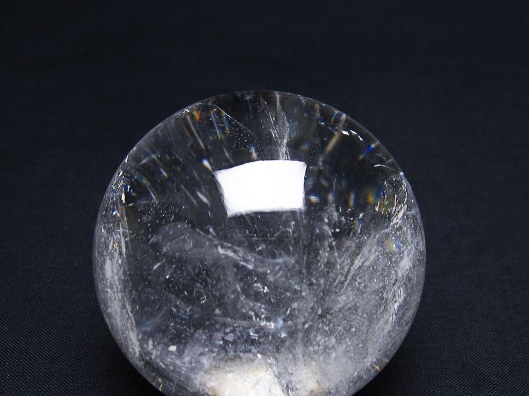 水晶 丸玉 61mm 水晶玉 一点物 151-7194
