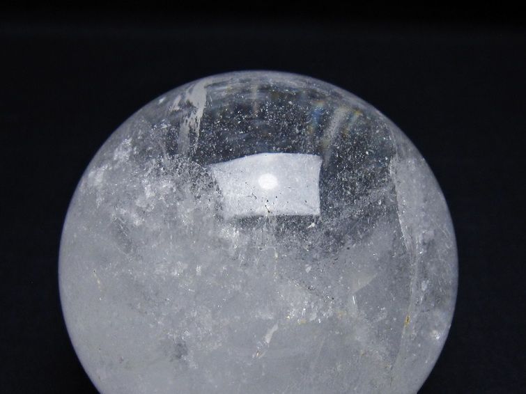 水晶 丸玉 73mm スフィア 水晶玉 球体 玉 一点物 151-7743