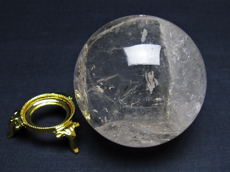 水晶 丸玉 72mm スフィア 水晶玉 球体 玉 一点物 151-7849