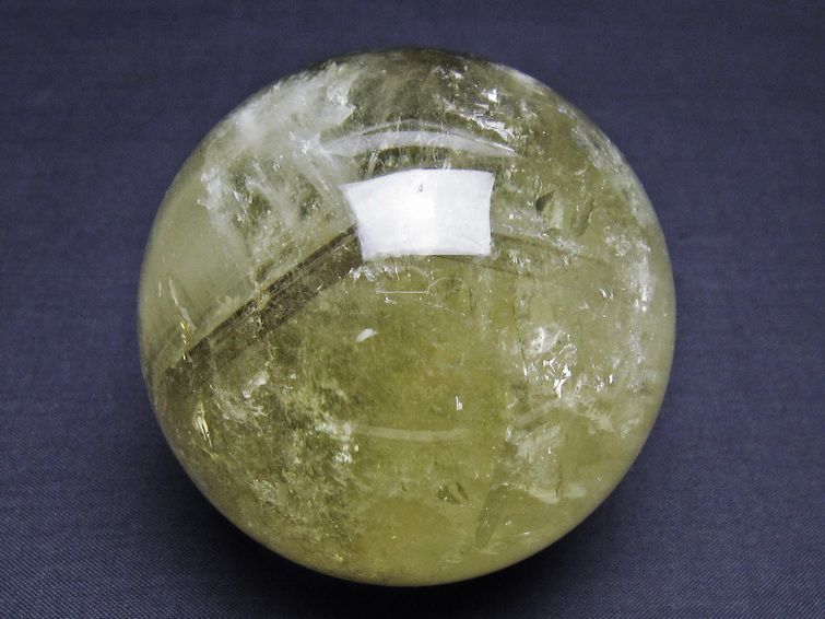 シトリン 丸玉 73mm シトリンクォーツ スフィア 一点物 151-7933