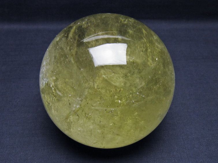 1Kg シトリン 丸玉 88mm シトリンクォーツ スフィア 一点物 151-7997