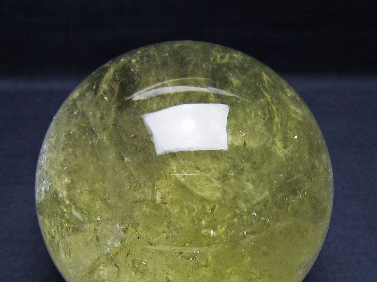 1Kg シトリン 丸玉 88mm シトリンクォーツ スフィア 一点物 151-7997
