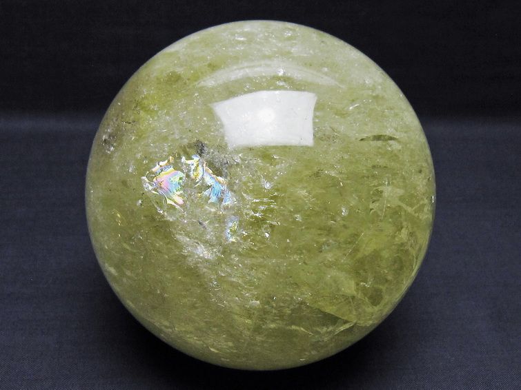 1.8Kg シトリン 丸玉 110mm シトリンクォーツ スフィア 一点物 151-8013