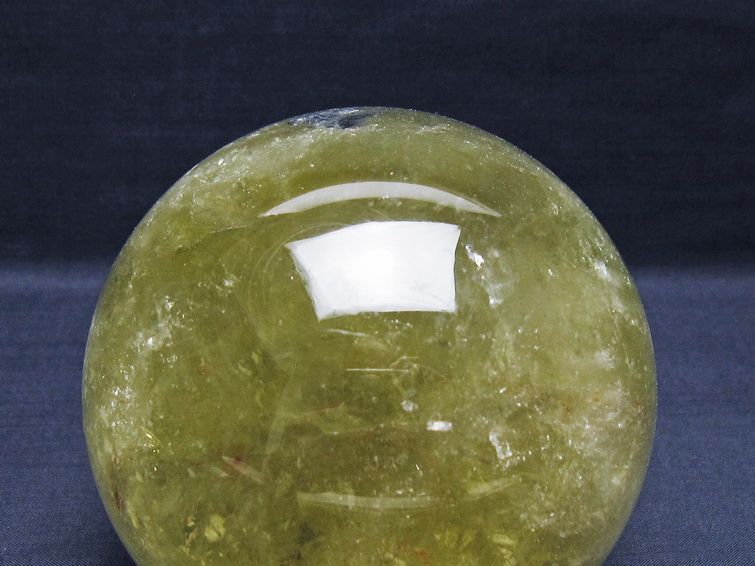 1.7Kg シトリン 丸玉 108mm シトリンクォーツ スフィア 一点物 151-8017