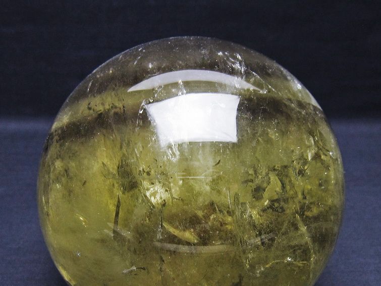 1.8Kg シトリン 丸玉 110mm シトリンクォーツ スフィア 一点物 151-8024