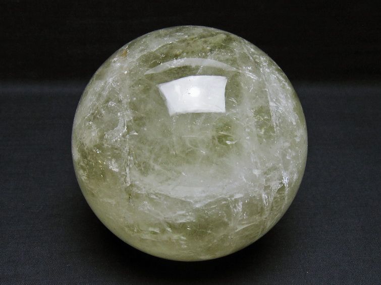 1.6Kg シトリン 丸玉 108mm シトリンクォーツ スフィア 一点物 151-8025
