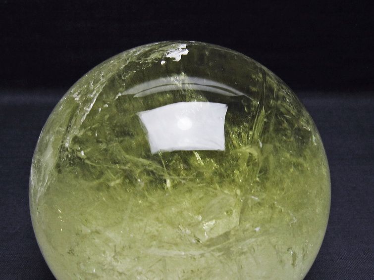 1.5Kg シトリン 丸玉 105mm シトリンクォーツ スフィア 一点物 151-8033