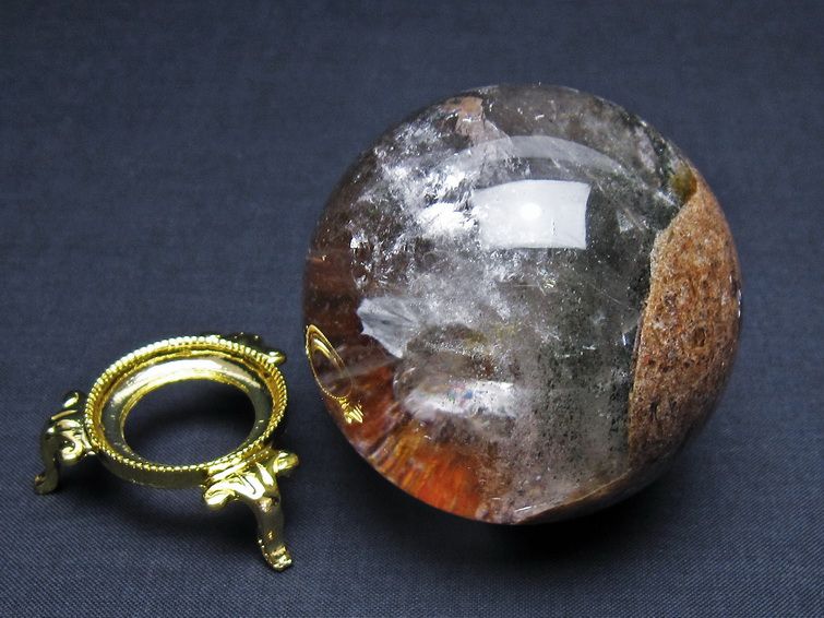 ガーデンクォーツ 丸玉 64mm 一点物 151-8039